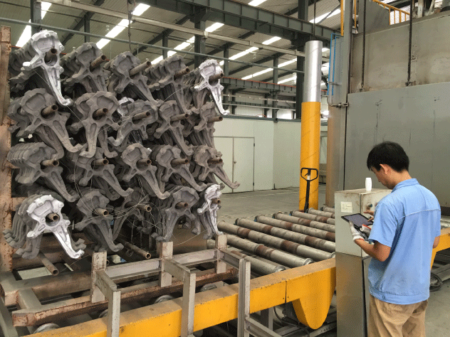 無線爐溫跟蹤儀、爐溫均勻性測試、鋁合金熱處理爐溫測試
